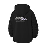 Awareness Ribbon Unisex Full-Zip Printed Waterproof Hooded Windbreaker