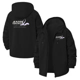 Awareness Ribbon Unisex Full-Zip Printed Waterproof Hooded Windbreaker