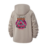 Mystic Third Eye Unisex Full-Zip Printed Waterproof Hooded Windbreaker