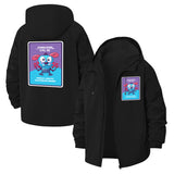 Weird Dude Card Unisex Full-Zip Printed Waterproof Hooded Windbreaker