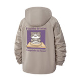 Cat Bakery Unisex Full-Zip Printed Waterproof Hooded Windbreaker
