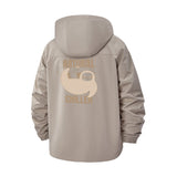 Sloth Natural Chiller Unisex Full-Zip Printed Waterproof Hooded Windbreaker