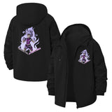 Fantasy Warrior Unisex Full-Zip Printed Waterproof Hooded Windbreaker