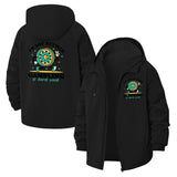 Casino Wheel Gambling Unisex Full-Zip Printed Waterproof Hooded Windbreaker