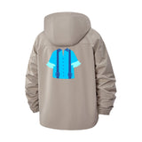 Cartoon Shirt Graphic Unisex Full-Zip Printed Waterproof Hooded Windbreaker