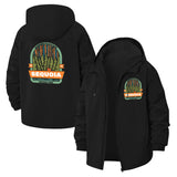 Sequoia National Park Unisex Full-Zip Printed Waterproof Hooded Windbreaker