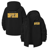 Capoeira Spirit Unisex Full-Zip Printed Waterproof Hooded Windbreaker