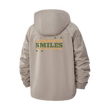 Shamrocks Smiles And Spilled Drinks Unisex Full-Zip Printed Waterproof Hooded Windbreaker