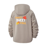 Sweet Fall Leaves Unisex Full-Zip Printed Waterproof Hooded Windbreaker