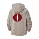 Dragon Eye Unisex Full-Zip Printed Waterproof Hooded Windbreaker