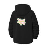 Love Wins Unisex Full-Zip Printed Waterproof Hooded Windbreaker