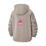Sassy Girl Mood Unisex Full-Zip Printed Waterproof Hooded Windbreaker