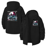 Nebula Drifters Sci-Fi Unisex Full-Zip Printed Waterproof Hooded Windbreaker