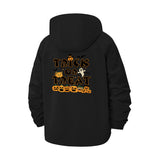 Trick or Treat Unisex Full-Zip Printed Waterproof Hooded Windbreaker