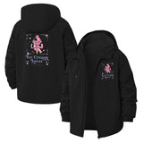 Ice Cream Lover Unisex Full-Zip Printed Waterproof Hooded Windbreaker