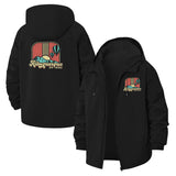 Albuquerque Hot Air Balloon Unisex Full-Zip Printed Waterproof Hooded Windbreaker
