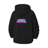 Game Changer Unisex Full-Zip Printed Waterproof Hooded Windbreaker