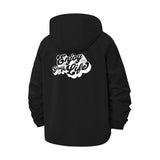 Enjoy Your Life Unisex Full-Zip Printed Waterproof Hooded Windbreaker