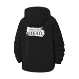 Mead Humor Unisex Full-Zip Printed Waterproof Hooded Windbreaker