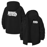 Mead Humor Unisex Full-Zip Printed Waterproof Hooded Windbreaker