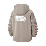 Mead Humor Unisex Full-Zip Printed Waterproof Hooded Windbreaker