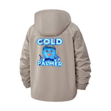 Ice Cube Graphic Unisex Full-Zip Printed Waterproof Hooded Windbreaker