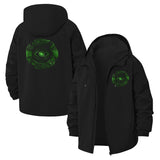 Mystic Eye Unisex Full-Zip Printed Waterproof Hooded Windbreaker