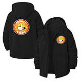 Sarcastic Thumbs Up Unisex Full-Zip Printed Waterproof Hooded Windbreaker