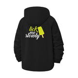 Playful Popsicle Unisex Full-Zip Printed Waterproof Hooded Windbreaker
