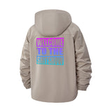 Welcome To The Shitshow Unisex Full-Zip Printed Waterproof Hooded Windbreaker