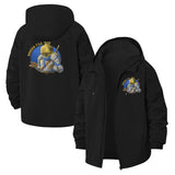Guess I'll Die Meme Unisex Full-Zip Printed Waterproof Hooded Windbreaker