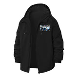 Casual Friends Photo Unisex Full-Zip Printed Waterproof Hooded Windbreaker