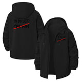 Ironic To-Do List Unisex Full-Zip Printed Waterproof Hooded Windbreaker