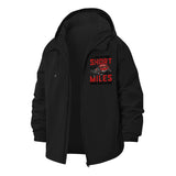 Hot Rod Life Unisex Full-Zip Printed Waterproof Hooded Windbreaker