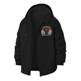 Activist Fist Unisex Full-Zip Printed Waterproof Hooded Windbreaker