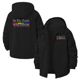 Equality Statement Unisex Full-Zip Printed Waterproof Hooded Windbreaker