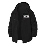 Elections Have Consequences Unisex Full-Zip Printed Waterproof Hooded Windbreaker
