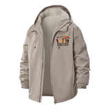 Unity and Diversity Unisex Full-Zip Printed Waterproof Hooded Windbreaker