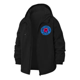 Always Carry a Book Unisex Full-Zip Printed Waterproof Hooded Windbreaker