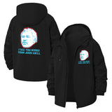 Judo Humor Unisex Full-Zip Printed Waterproof Hooded Windbreaker