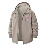 Dance Teacher Tribute Unisex Full-Zip Printed Waterproof Hooded Windbreaker