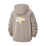 Graduation Mom Unisex Full-Zip Printed Waterproof Hooded Windbreaker