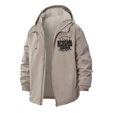 Special Education Teacher Unisex Full-Zip Printed Waterproof Hooded Windbreaker