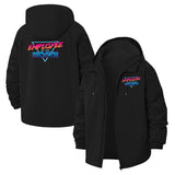 Employee of the Month Unisex Full-Zip Printed Waterproof Hooded Windbreaker