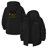 Wildlife Safari Unisex Full-Zip Printed Waterproof Hooded Windbreaker