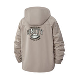 Unity Football Unisex Full-Zip Printed Waterproof Hooded Windbreaker