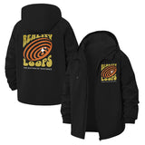 Reality Loops Unisex Full-Zip Printed Waterproof Hooded Windbreaker