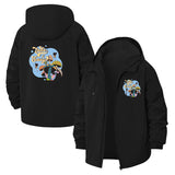 Take It Easy Surfing Unisex Full-Zip Printed Waterproof Hooded Windbreaker