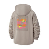 Vintage Dreams Timeless Memories Unisex Full-Zip Printed Waterproof Hooded Windbreaker