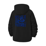 Snake Theory Unisex Full-Zip Printed Waterproof Hooded Windbreaker